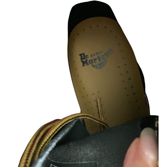 Dr Martens Boots NEW The Original. Black Patent with Bouncing Soles - Picture 6 of 10